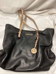 Michael Kors Black Leather Purse