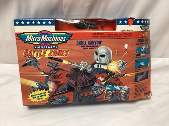 Micro Machines Military Battle Zones Skull Canyon Playset