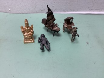 Small Metal Figurine Lot