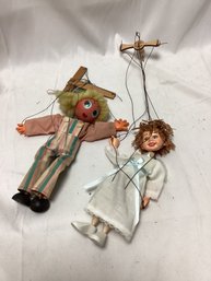 Vintage Marionette Puppets