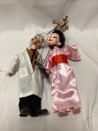 Vintage Marionette Puppets