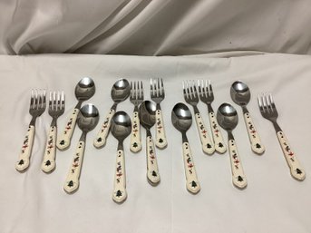 Pfaltzgraff Snow Village Cutlery