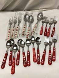 Heart Design Cutlery