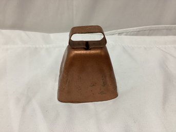 Small Solid Copper Bell
