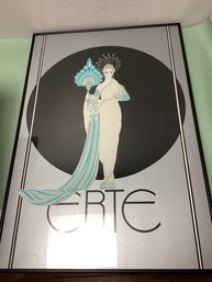 Erte Greek Godess Of Art Framed Picture