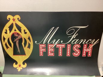 My Fancy Fetish Vintage Advertising Poster