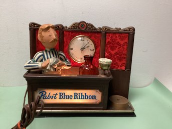 Pabst Blue Ribbon Light Up Bar Sign