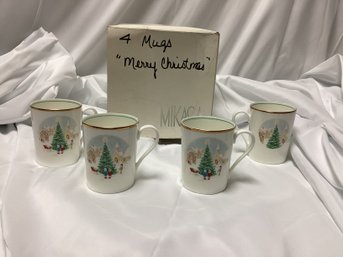 Mikasa Christmas Mugs