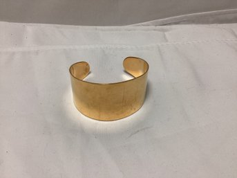 Gold Tone Vintage Cuff Bracelet