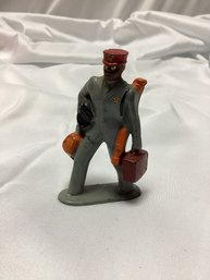 Manoil Train Bellhop Lead Figure