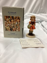 Hummel Goebel School Girl Figurine