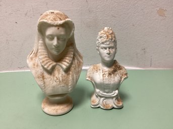 England Made Ceramic Busts