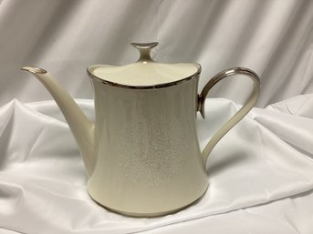 Lenox Moonspun Teapot