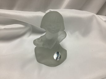 Hummel Goebel Frosted Glass Angel