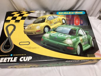 Scalextric Beetle Cup Slot Car Set - Includes Car - Complete Set
