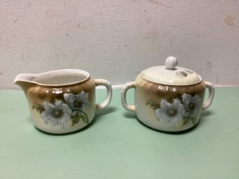 R&s Germany Creamer And Sugar Bowl