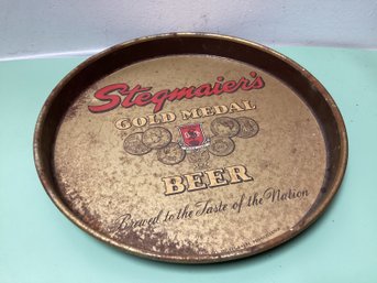 Stegmaier's Gold Medal Beer Metal Tray