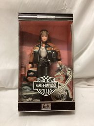 Barbie Harley-davidson Motorcycle Doll - Collector Edition