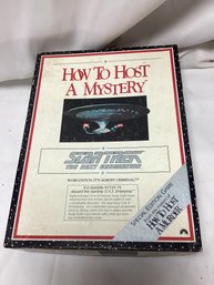 Star Trek How To Host A Mystery Special Edition Game