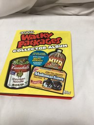 Wacky Pack Binder Full Of Wacky Packages Stickers
