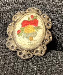 Embroidered Vintage Ring