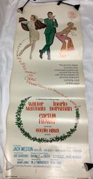 1969 Goldie Hawn Cactus Flower Movie Poster