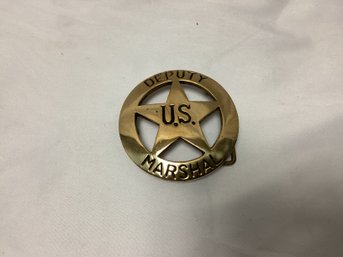 US Deputy Marshal Belt Buckle