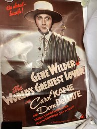 1977 Gene Wilder Is The World's Greatest Lover Movie Poster