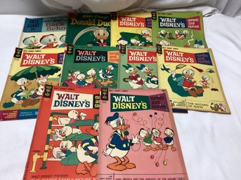 Walt Disney's Comic Lot - Dell And Gold Key - Huey,dewey, And Lewey And More