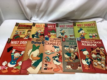 Walt Disney's Comic Lot - Dell And Gold Key - Daisy Duck And More