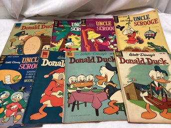 Walt Disney's Comic Lot - Dell And Gold Key - Uncle Scrooge And More