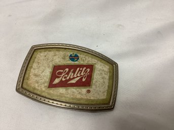 Schlitz Vintage Belt Buckle