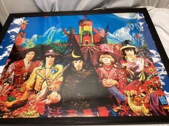 The Rolling Stones Framed Poster - Their Satanic Majesties Request
