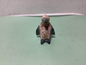 Mini Marble Penguin Statue