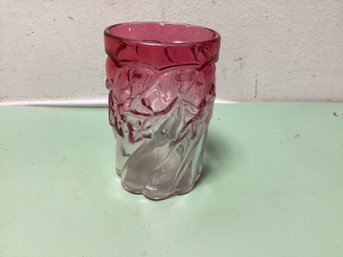 Vintage Rubina Cranberry Glass