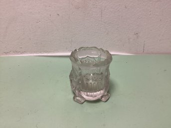 EAPG Crystal Toothpick Holder