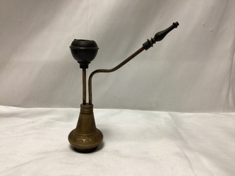 Antique Brass Smoking Pipe