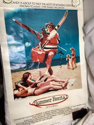 Summer Rental Vintage Movie Poster