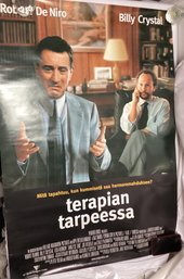 1999 Terapian Tarpeessa Movie Poster - Robert De Niro & Billy Crystal