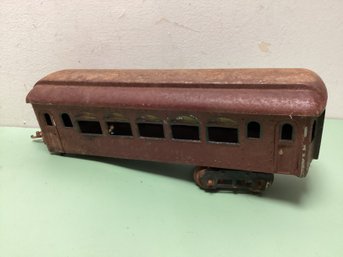 Antique Metal Parlor Car Train #85