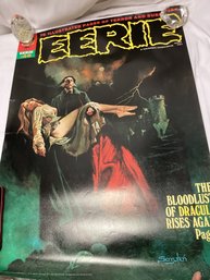 Eerie #46 Dracula Magazine Cover Poster