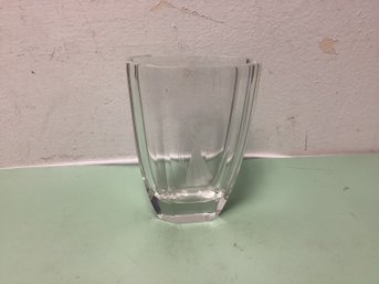 Orrefors Signed Crystal Vase