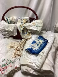 Textiles Lot - Embroidered And More