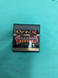 Atari Lynx Baseball Heroes Game