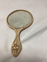 Antique Carved Vanity Mirror