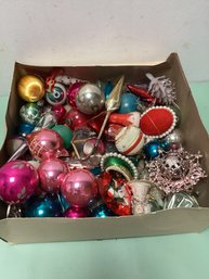 Vintage Christmas Ornament Lot