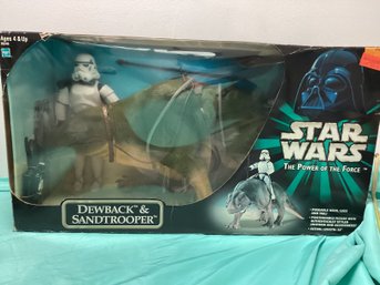 Dewback & Sandtrooper Star Wars The Power Of The Force Play Set