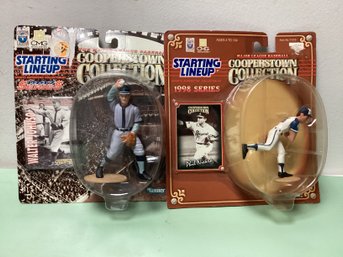 Cooperstown Collection Walter Johnson & Phil Niekro Starting Line Up Figures