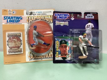 Jackie Robinson & Ben Grieve Starting Lineup Figures