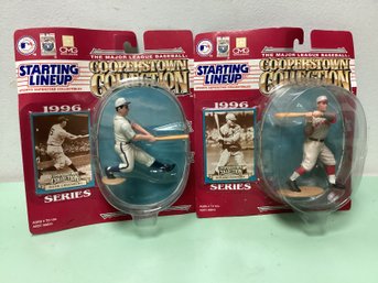 Hank Greenberg & Rogers Hornsby Starting Lineup Figures